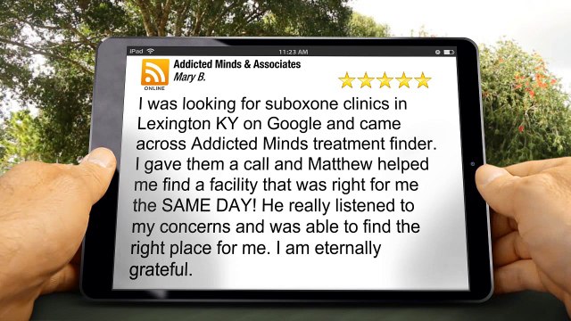 Addicted Minds & Associates LexingtonTerrificFive Star Review by Mary B.