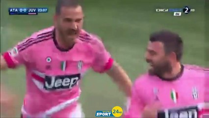 All Goals Goal  Atalanta 0-2 Juventus   06.03.2016