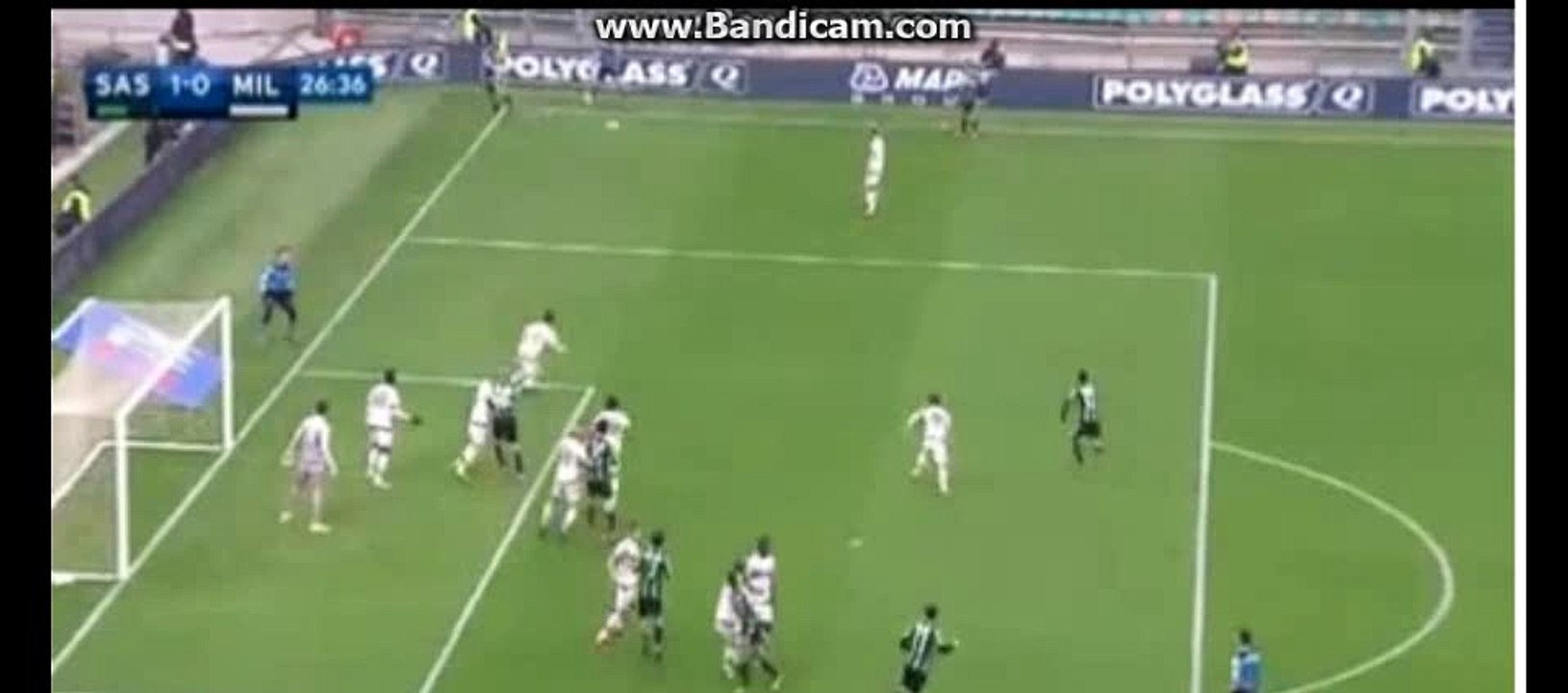 EURO GOAL by Duncan - Sassuolo 1 - 0	AC Milan-HD