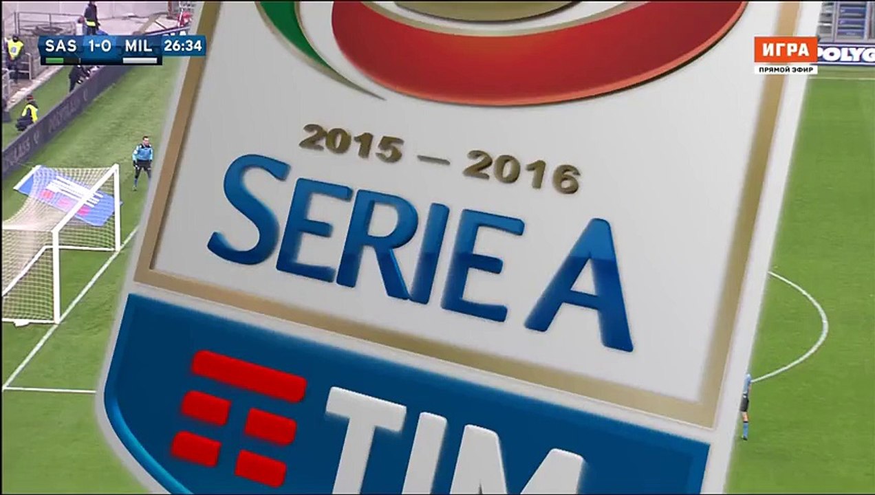 All Goals Italy  Serie A - 06.03.2016_ Sassuolo Calcio 2-0 AC Milan