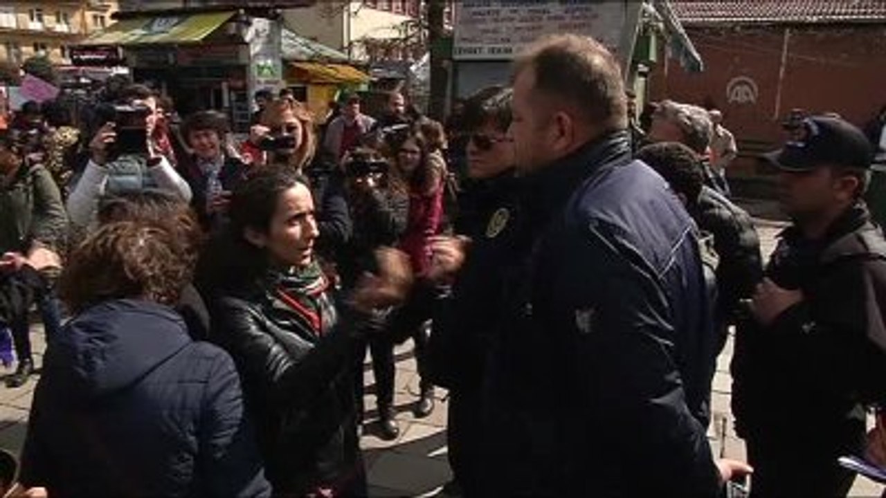 8 Mart Dünya Kadınlar Günü" Yürüyüşü - Ankara