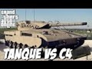 Gameplayrj | GTA V - TANQUES X C4, BATALHA NA ROÇA