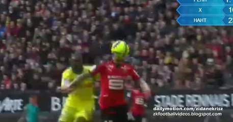 2-0 Kamil Grosicki Goal - Rennes 2-0 Nantes 06.03.2016 HD