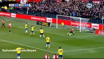 Jens Toornstra Goal HD - Feyenoord 1-0 Cambuur - 06-03-2016