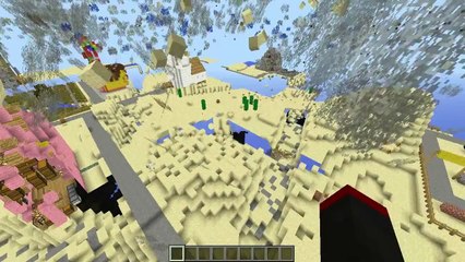 Minecraft: TORNADO MOD VS. BIKINI BOTTOM MAP! (Spongebob Squarepants Map!)