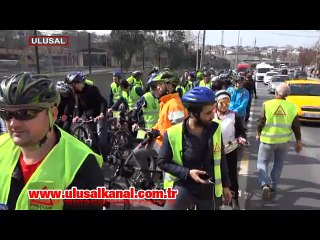 Pedallar sağlıklı yaşam için döndü