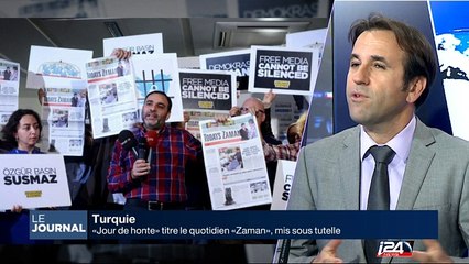 Indignation après la mise sous tutelle du quotidien d'opposition turc