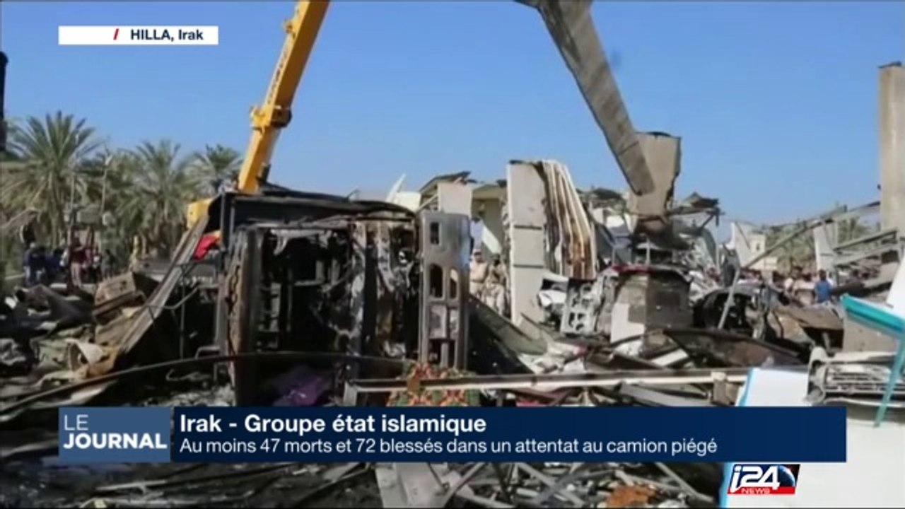 Irak : Au moins 47 morts et 72 blessés dans un attentat au camion piégé
