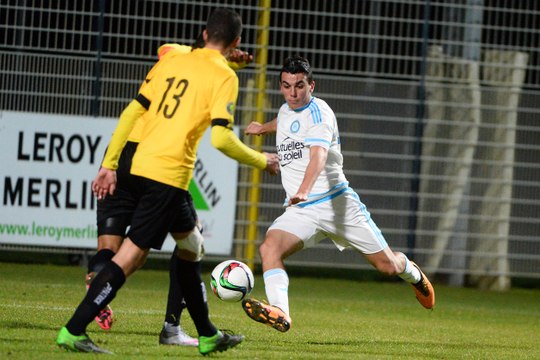 CFA - Le Pontet 2-3 OM : le but d'Antoine Rabillard (90+3e)