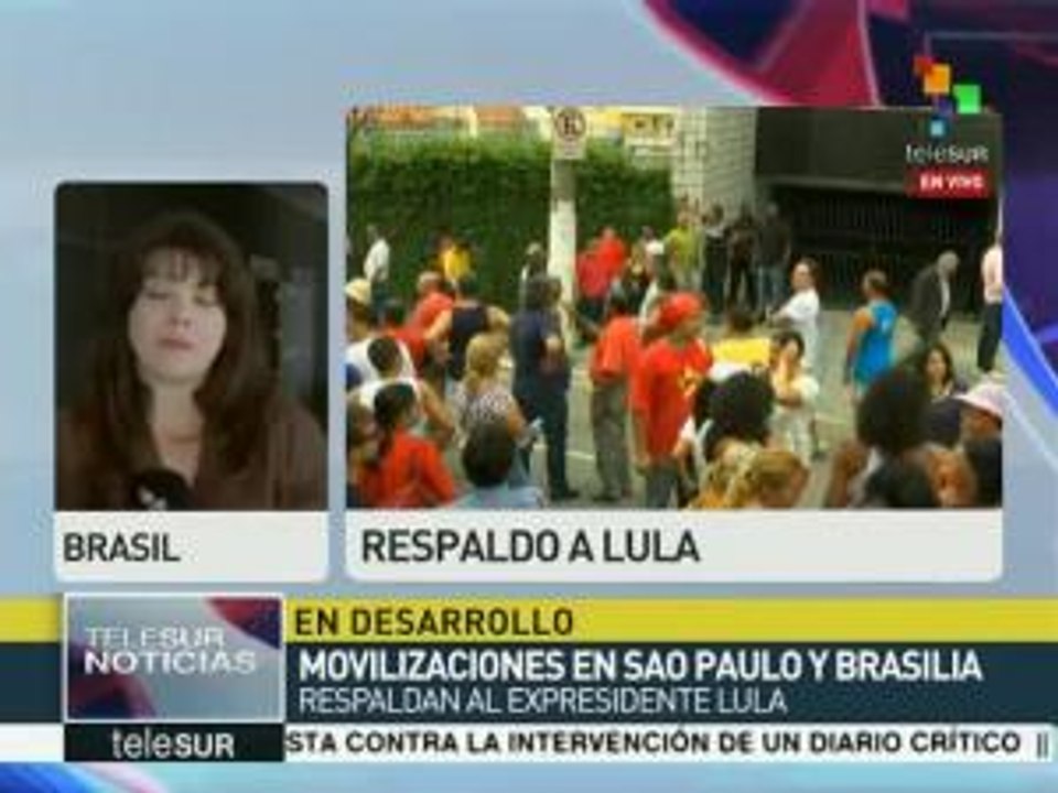 Brasil: movimientos sociales se movilizan en apoyo a Lula Da Silva