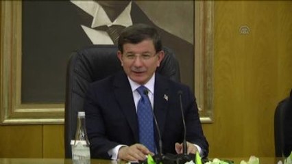 Davutoğlu: Ruhani ile Mutabık Kaldığımız Konuların En Önemlisi Teröre Karşı Birlikte Hareket Etme...