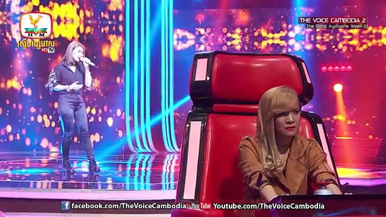 ---The Voice Cambodia - ថុន ស្រីល័ក្ខណ៍ -  ឲ្យអូនសុំស្រលាញ់ផង - 06 March 2016