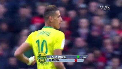 Adryan Goal HD - Rennes 4-1 Nantes - 06-03-2016