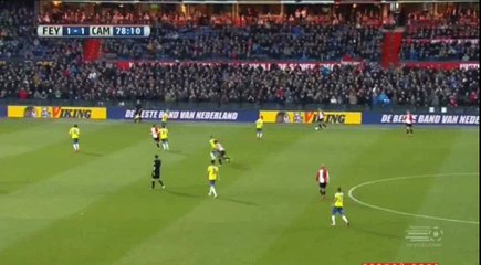 Dirk Kuyt Goal - Feyenoord 2 - 1 Cambuur - 06-03-2016 HD