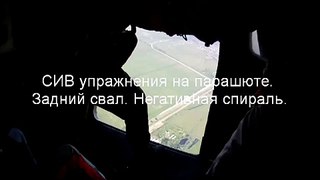 Full stalling canopy accident. Парашют. Задний свал