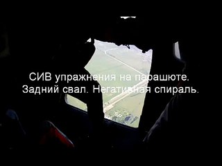 Full stalling canopy accident. Парашют. Задний свал