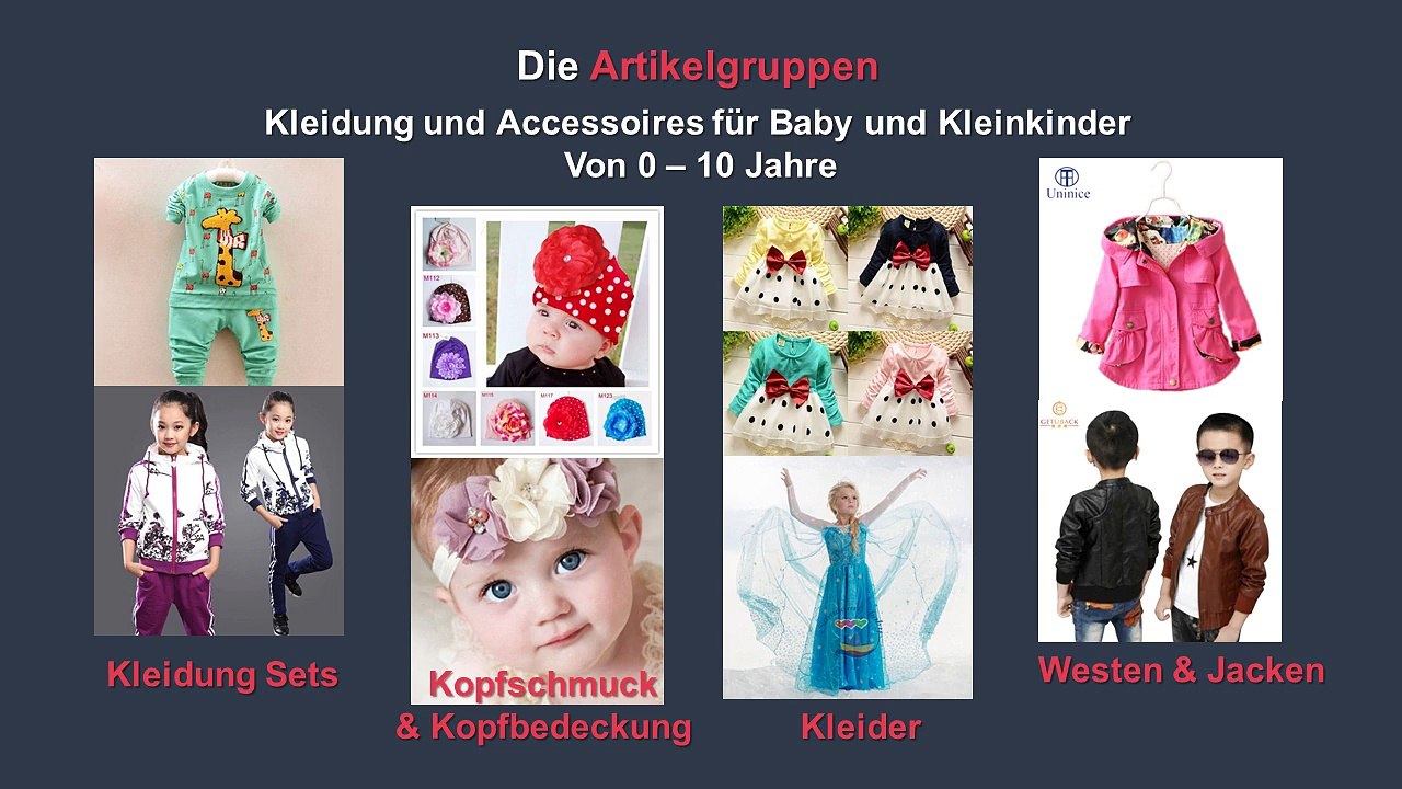 Kinder- und Babykleidung