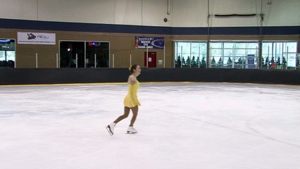 This is the link to Gabrielle's skate on Friday. She placed 7th out of 27 skaters.
