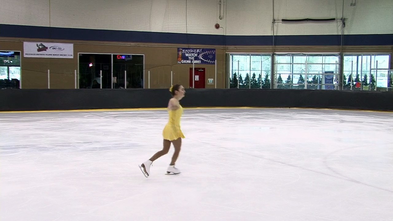This is the link to Gabrielle's skate on Friday. She placed 7th out of 27 skaters.