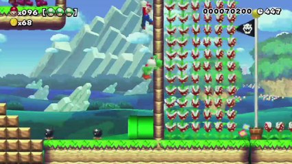 Super Mario Maker - 100 Mario Challenge 0-032 Expert - Mario (Gold) Reward