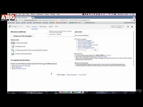 401 Getting Started With Google Adwords - Google AdWords For Beginners
