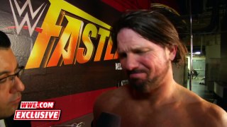 AJ Styles only regret in battle with Y2J: February 21, 2016