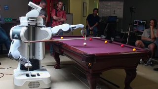 PR2 Robot Plays Pool