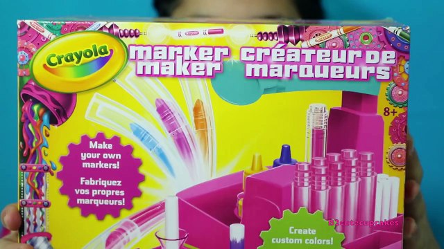 Crayola Marker Maker PINK Edition Play Kit | Easy DIY Make Your Own Color Markers!