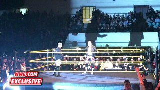 Finn Bálor and Sami Zayn exchange jackets and mutual respect at NXT Live