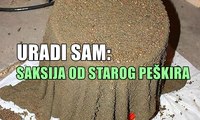 URADI SAM: Saksija od starog peškira