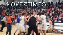 You know the game is epic when a full-court buzzer beater forces a FOURTH overtime.