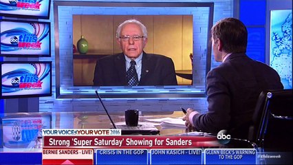 Bernie Sanders talks Super Saturday