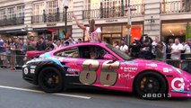 Gumballers Raise the Crowds in London 2014 Gumball 3000