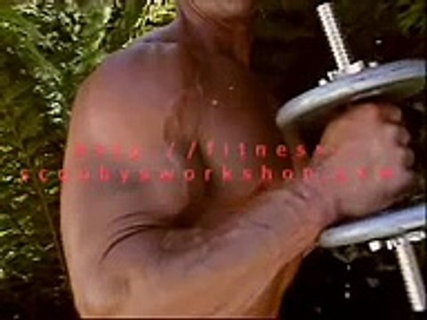 Home bodybuilding workout hammer curls exercise