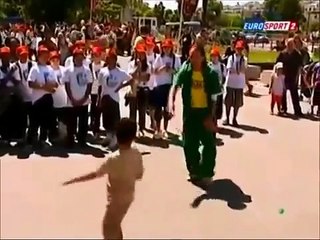 Footbal street tricks