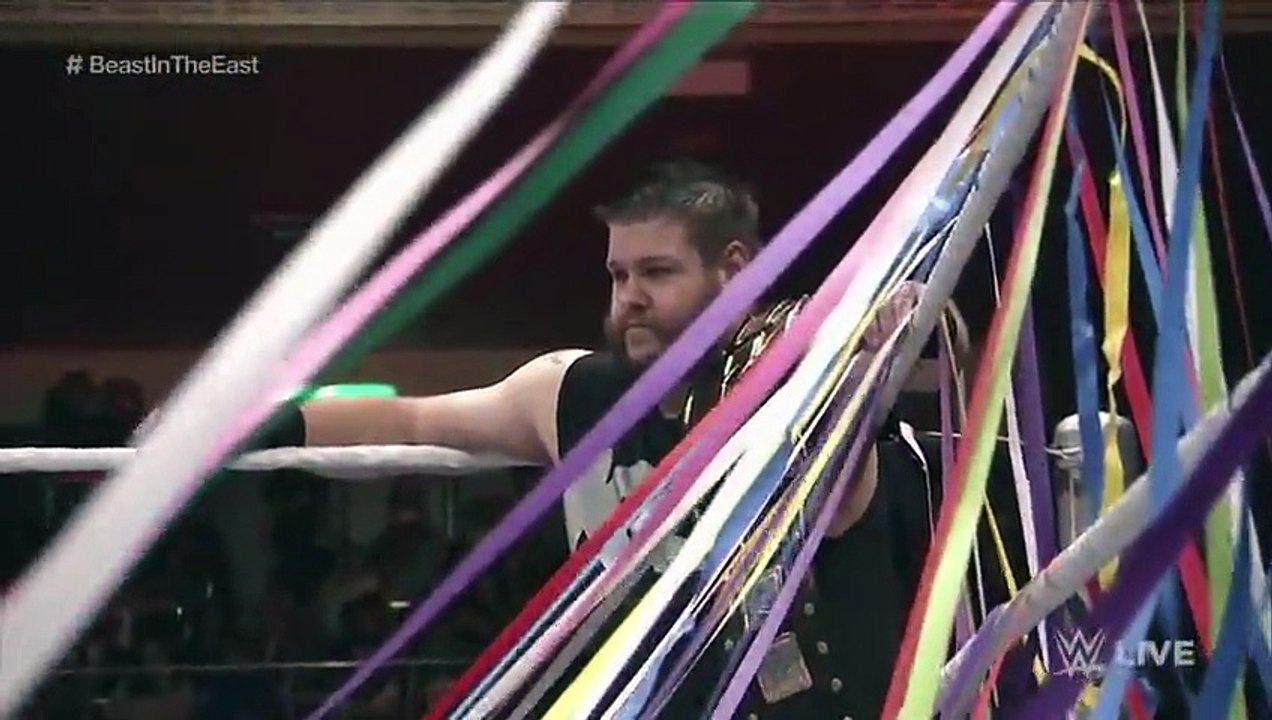 WWE Beast in the East: Kevin Owens vs Finn Bálor NXT Championship Match.