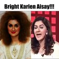 real face of host ayesha sana (bright krien isay)