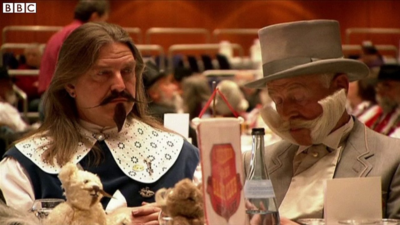 Annual beard competition in Germany -Mustaches festival- BBC News