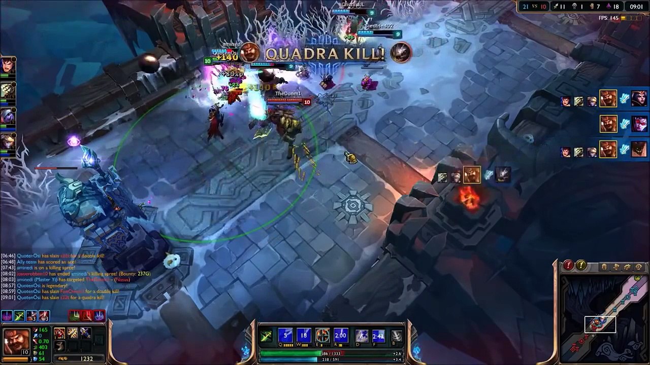 ® Top 5 Denied Pentakills   April, 2015 (League of Legends)