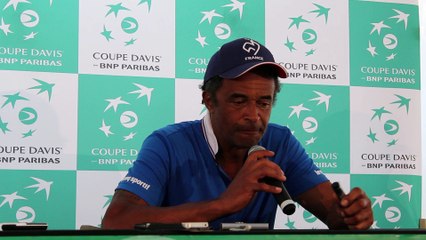 Coupe Davis 2016 - Noah vanne Gasquet sur sa danse Saga Africa