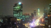 Espectacular tormenta en Ciudad de México