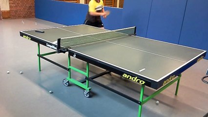 Тренировка 7.Топ-спин справа из середины и слева по накату.2014.08.10.