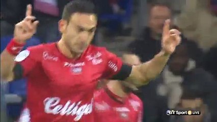 1-1 Mevlüt Erdinç Goal HD - Lyon 1-1 Guingamp - 06-03-2016