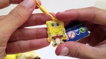 SpongeBob and The Penguins of Madagascar Kinder Surprise Chocolate Eggs Unboxing