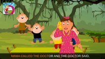 Five Little Monkeys Nursery Rhyme | Monkeys Rhymes Songs for Children HD