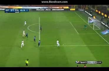 2-1 Vazquez superr goaaaal - Inter vs Palermo     06.03.2016