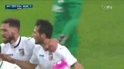Franco Vazquez 2:1 | Inter - Palermo 06.03.2016 HD