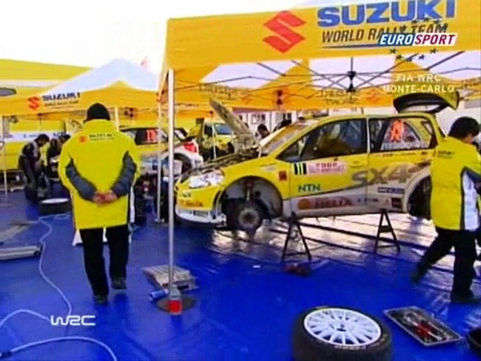 WRC 2008 Rally Monte Carlo Day 3