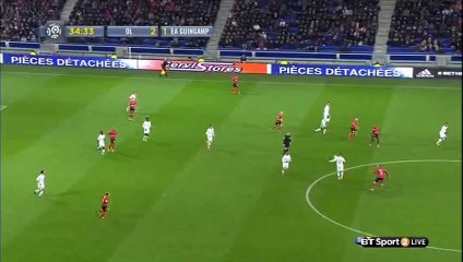 3-1 Maxwel Cornet Goal HD - Olympique Lyon 3-1 Guingamp - 06-03-2016[1]