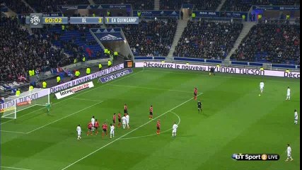 Alexandre Lacazette Goal HD - Lyon 4-1 Guingamp - 06-03-2016